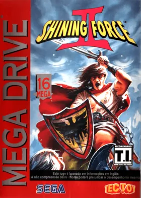 Shining Force II (Europe) box cover front